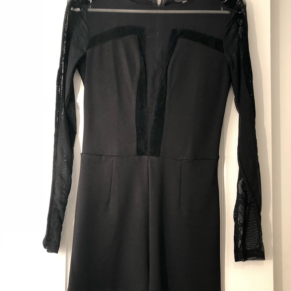 Guess Black Sheer Romper - Picture 3 of 8